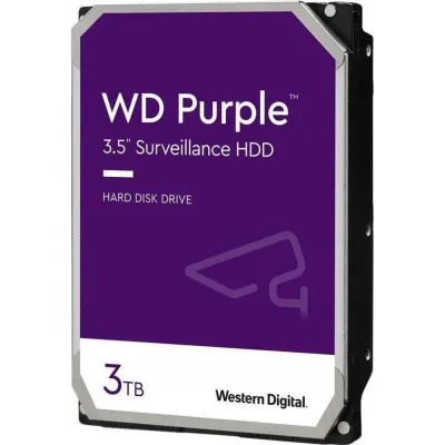 Жорсткий диск 3.5" 2TB 64MB Western Digital Purple (WD33PURZ)